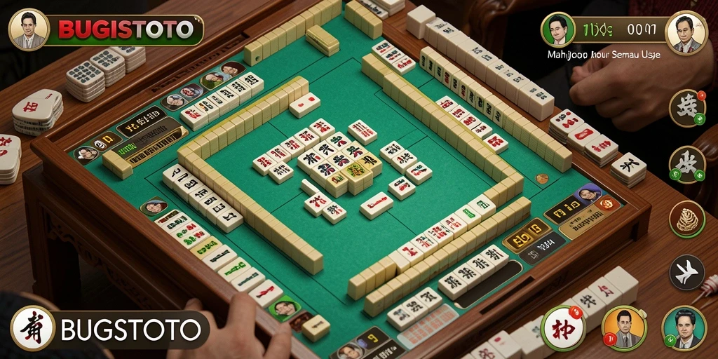 Tampilan gameplay seru dan menantang di BUGISTOTO.
