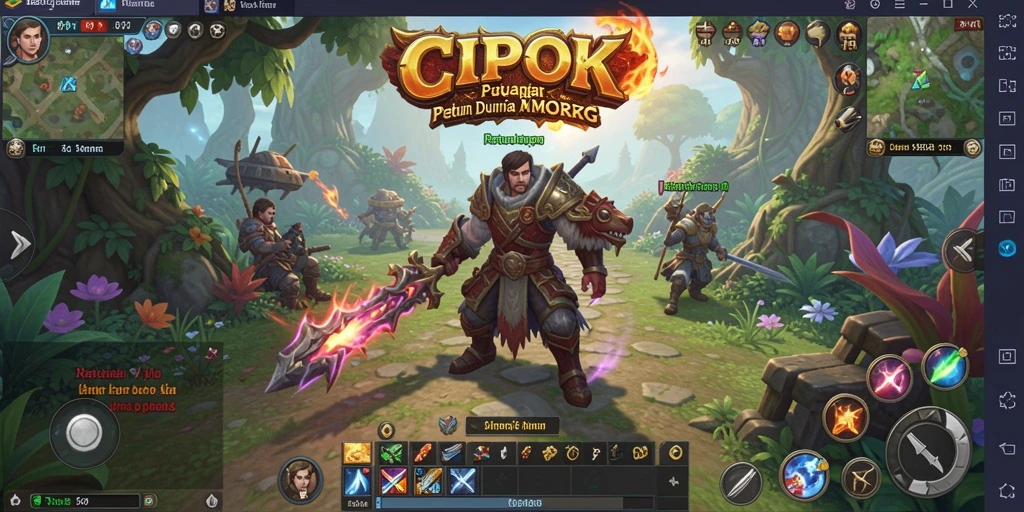 Screenshot gameplay CIPOK menampilkan aksi seru dan interaksi pemain.
