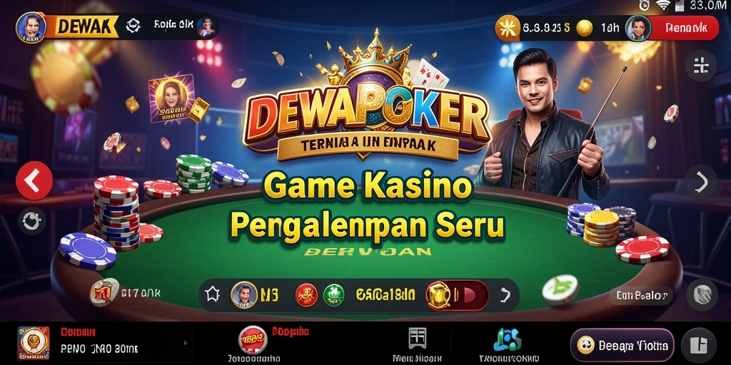 Gameplay seru DEWAPOKER dengan grafis menakjubkan.