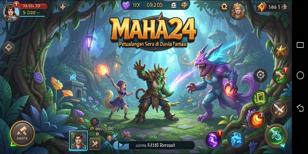 Screenshot gameplay menampilkan aksi seru di dunia petualangan.