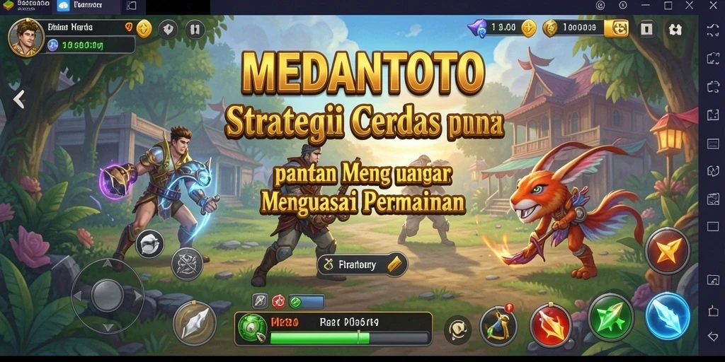 Tangkapan layar MEDANTOTO menampilkan gameplay intens dengan elemen strategi yang mendebarkan.
