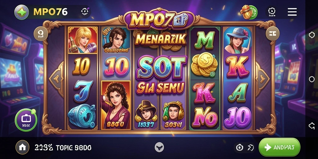 Tampilan menawan dari gameplay MPO76 yang seru.
