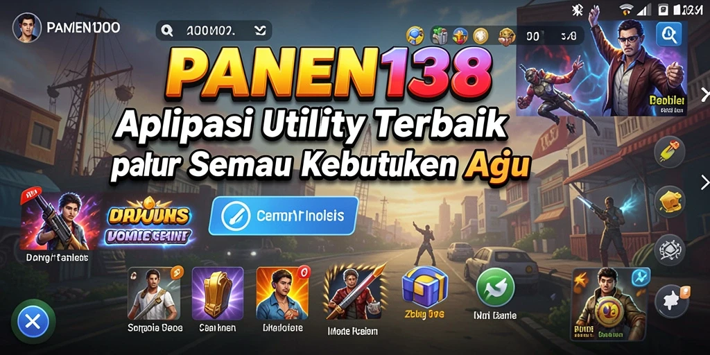 Tampilan antarmuka utama PANEN138 yang sederhana dan fungsional.