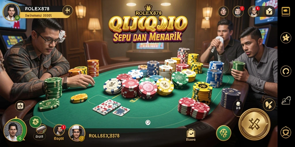 Gameplay QiuQiu yang menarik dan menantang pemain.