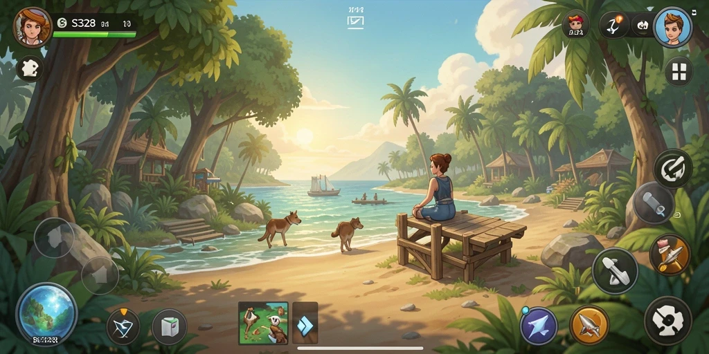 Tampilan grafis yang cerah dan gameplay seru dari SE328.