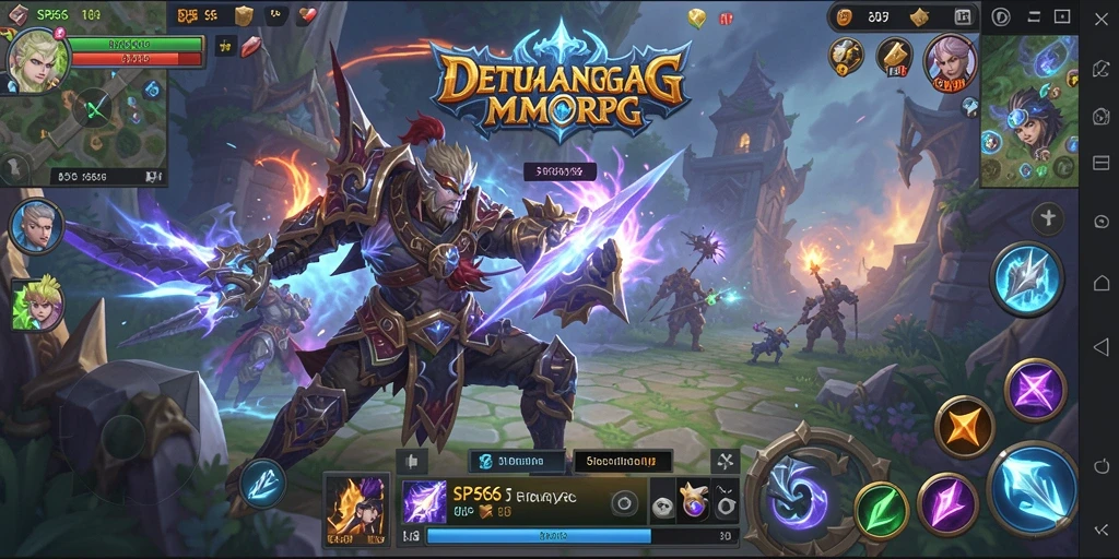 Tampilan gameplay epic yang menampilkan pertarungan seru di <strong>SP666</strong>